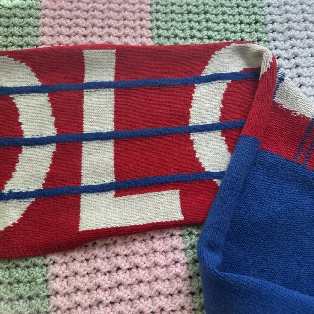 Polo Ralph Lauren Downhill Skier Stadium Hi Tech Wool Scarf NWT Read Description - Picture 12 of 16